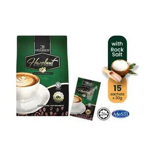 Dejabrew Hazelnut Latte Coffee 30g x 15 Sachets