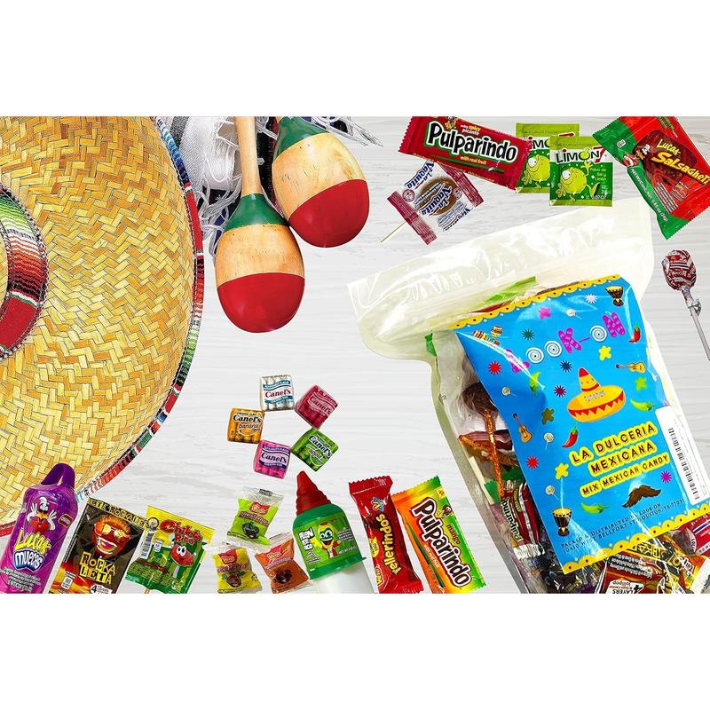 candy, Such as Sweet, Sour and Chili with Tangy taste of our Variety – Authentic Assortment Mexican candy (50 Count), by LookOn.