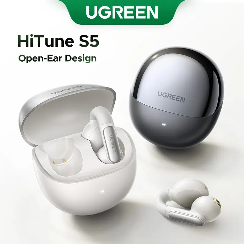 UGREEN S5 Open-Ear Headphone, Support Call Noise Reduction, 24 Hours Battery Life, IPX 5 Waterproof Design- DealsForYouDays