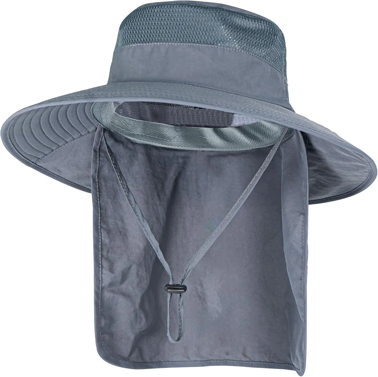 Sun Hats for Men Women Unisex Waterproof Fishing Hat with Wide Brim – UPF 50+ Sun Protection, Breathable Mesh Safari Cap for Men & Women | Foldable Outdoor Sun Hat