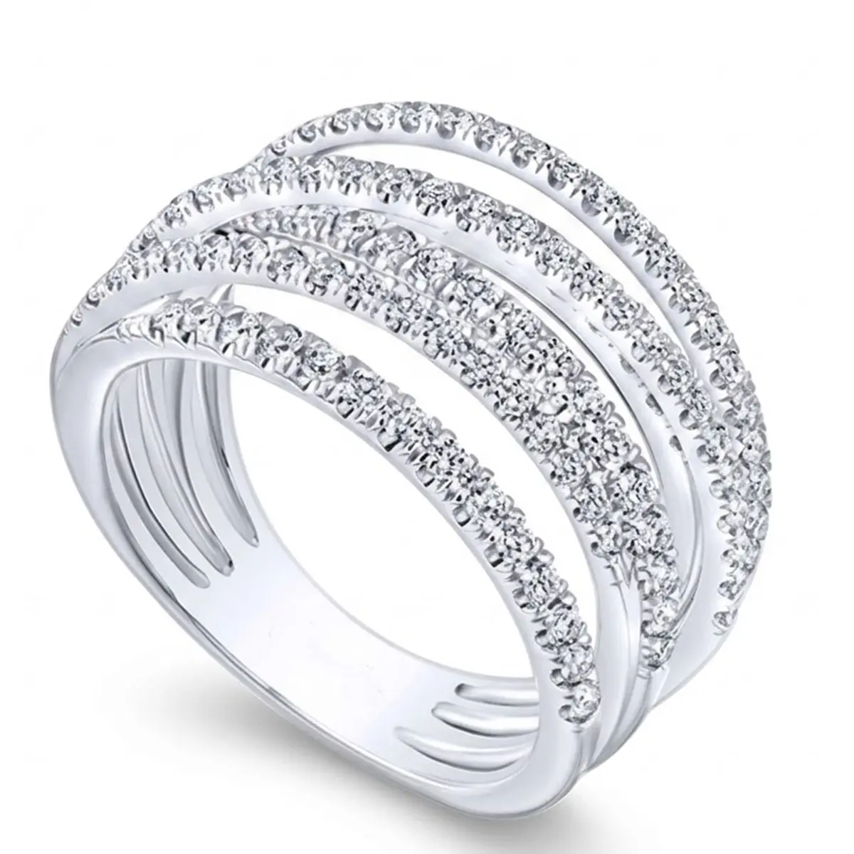 Women Crisscross Rings ,Cocktail Ring Vintage Promise Rings,Anniversary Wedding Thin Eternity Band Ring