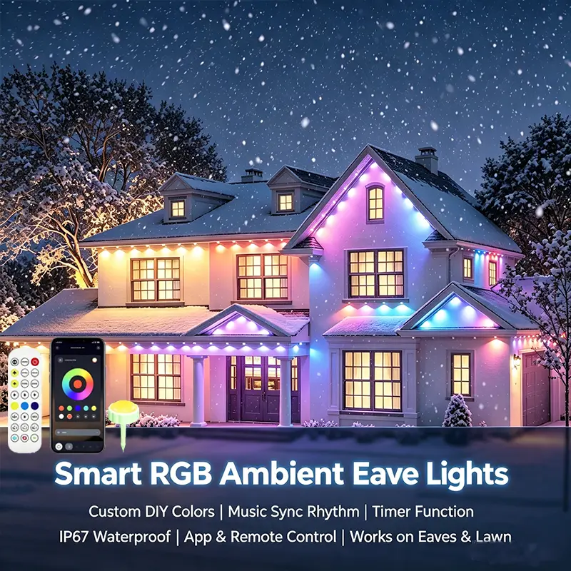 Waterproof Colorful Decorative Auto Timer for Outdoor Lights & Home Decor - Daily On/Off Scheduling, Set It & Forget It, Daytime Off, Nighttime Auto On for Holidays