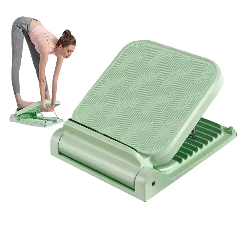 Foldable Calf Stretcher Slant Board, 9 Levels Adjustable Incline Board with Non-Slip Surface, 400KG Load-Bearing Foot & Ankle Stretcher for Leg Stretching,  Home Workout & Office Use