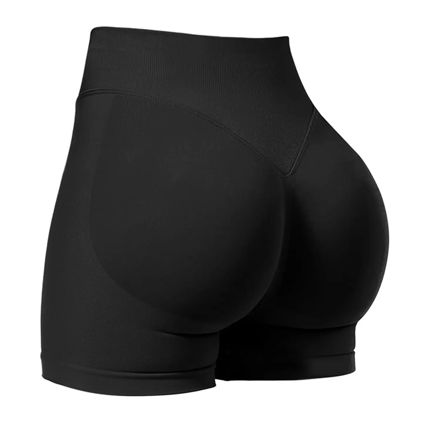 Women's UltraSculpt High-Waisted Scrunch Butt Lifting Tummy Control Shaping 3" Breathable Biker Shorts, Fitness Gym Bottoms, Athletic Stretch Sports Bottoms for Summer Outdoor Wear