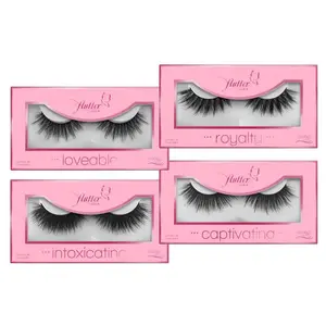 Flutter Lashes Synthetic False Eyelashes - Double Lift (4 pack)