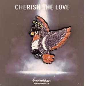 Cherish the Love Pin “MJ”