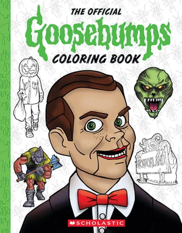 Goosebumps: The Official Coloring Book -- Brandon Dorman - Paperback