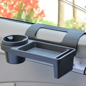 Multifunctional Car Storage Box with Hanging Armrest Storage, Cup Holder, Door Window Hanging Drink Rack, Phone Organizer, Essential Multi-Purpose Car Accessory, Car Organizers