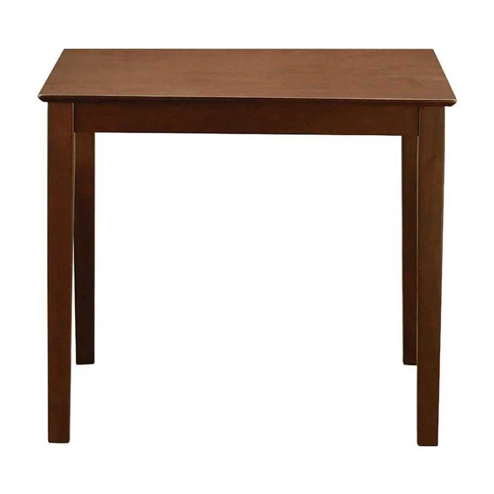 Furnifact Solid Wood Square Counter Height Pub and Bar Table for Dining