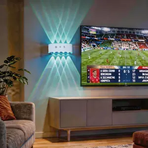 LED Light Smart Motion Sensor Wall Lamp with TouchSwitch Rechargeable Battery Powered Magnetic Installation for Indoor Decorative Ambiance Lighting