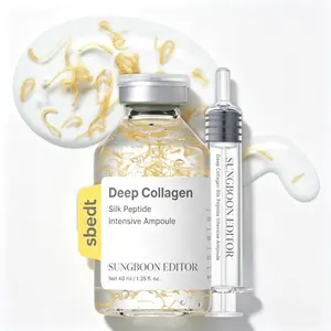 Sungboon Editor Silk Lifting Peptide Ampoule 1.35 fl oz Wrinkle Care Face-Lift at Home serum with Peptides & Deep Collagen | Plumping, Smooth, Anti aging Korean Skincare 40ml