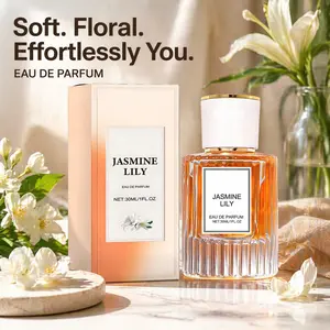 Women's Lily Pheromone Perfume Eau De Parfum - Natural Long-Lasting Fragrance for Wrist, Ear Back & Neck, Elegant Feminine Scent Portable Everyday Hair & Body Perfume  Elegant Eau de Parfum natural long-lasting fragrance floral gourmand fragrance daily