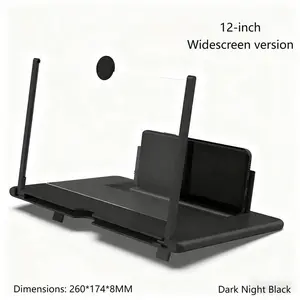 12 Inch Wide Screen Phone Enlarger! High-Definition Giant Screen for Watching Shows and Playing Games, Available in Multiple Colors, Turns Your Phone into a Movie Theater in Seconds!