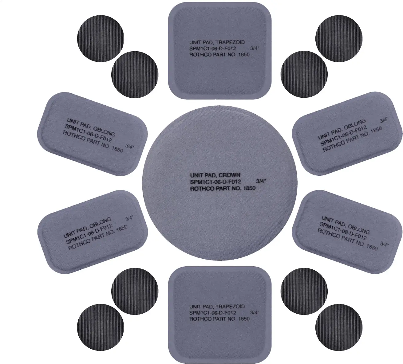 Tactical Helmet Replacement Pad Set Tactical Helmet Replacement Pad Set