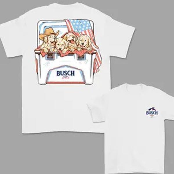 Dogs Beer Tees, 4th Of July T-Shirt, Perfect Beer And Dog T-shirt For Women, For Men