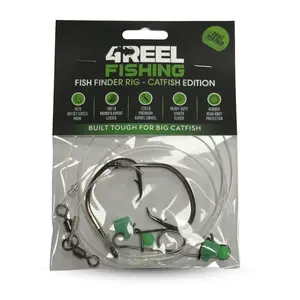 4REEL Fish Finder Rig - Catfish Edition (2 Pack) 4REEL Fish Finder Rig - Catfish Edition (2 Pack)