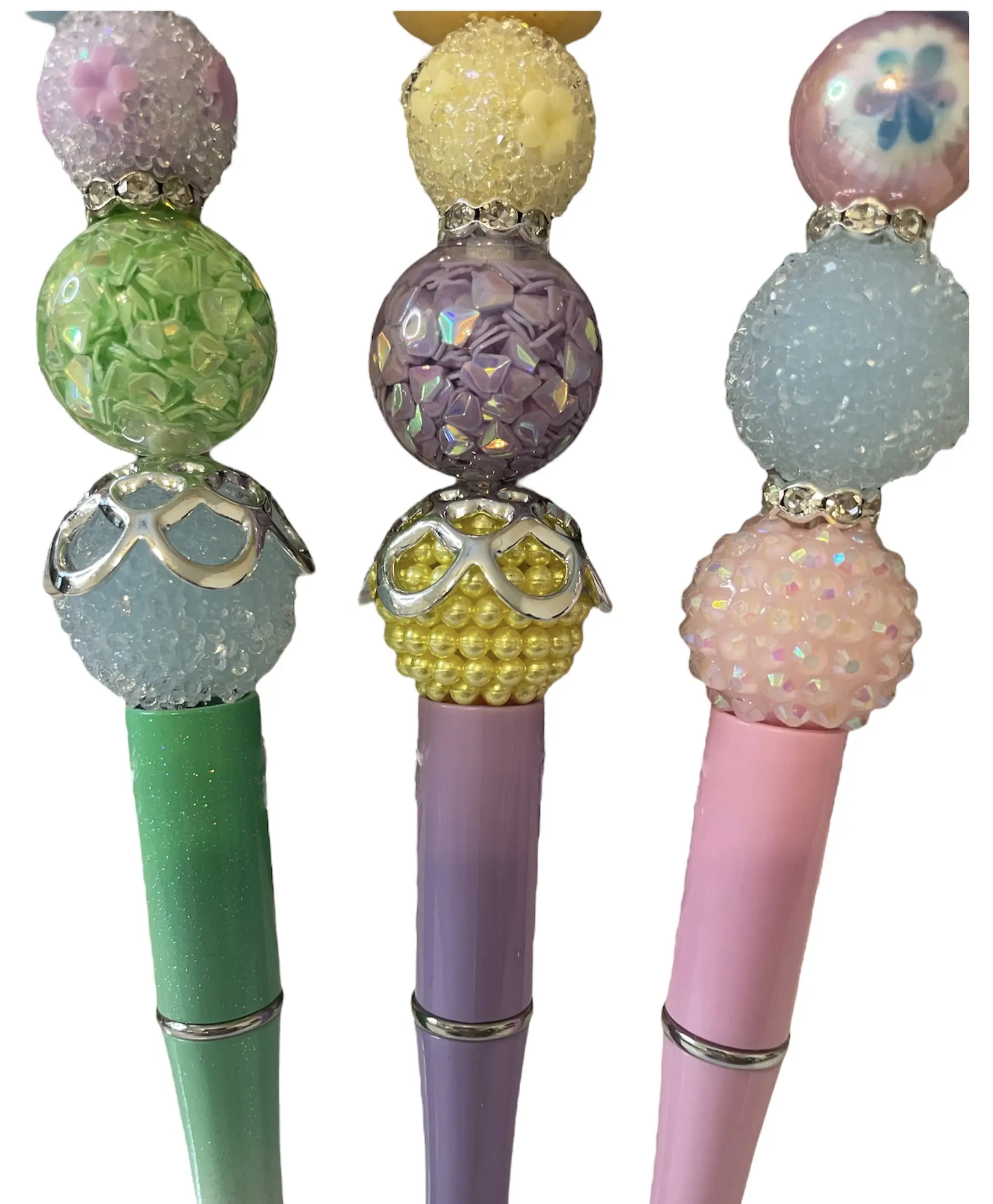 Pre Made or Custom Regular Special/Rare Adorable - Cute Character Beaded Pens
