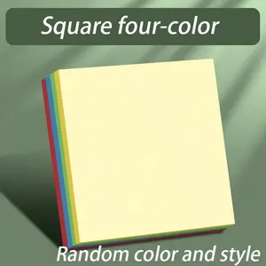 High-Quality Sticky Notes for Students, -Style Adhesive Memo Pads, Strong Stickiness, Reusable Note Sheets, Classification Paper