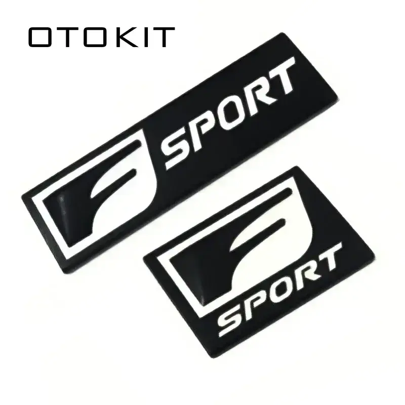 3D Metal Badge Decal Rear Trunk Emblem Sticker for F Sport  IS ISF GS RX RX350 ES IS250 ES350 LX570 CT200 Car Stickers
