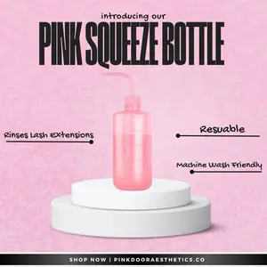 Pink Squeeze Bottle