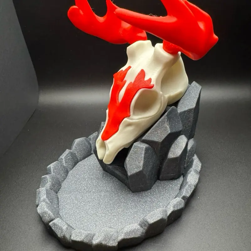 The “Staglord” Dice Tower | Deer Skull Dice Tower | Bone Skull dice tower | DnD Tabletop game Dice Tower