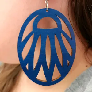 Coneflower Earrings Collection - Native American Geometric Design Fashion Accessory