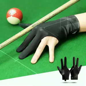3 Finger Billiard Glove – Non-Slip Silicone Grip, Breathable & Stretchy Pool Glove for Snooker & Billiards