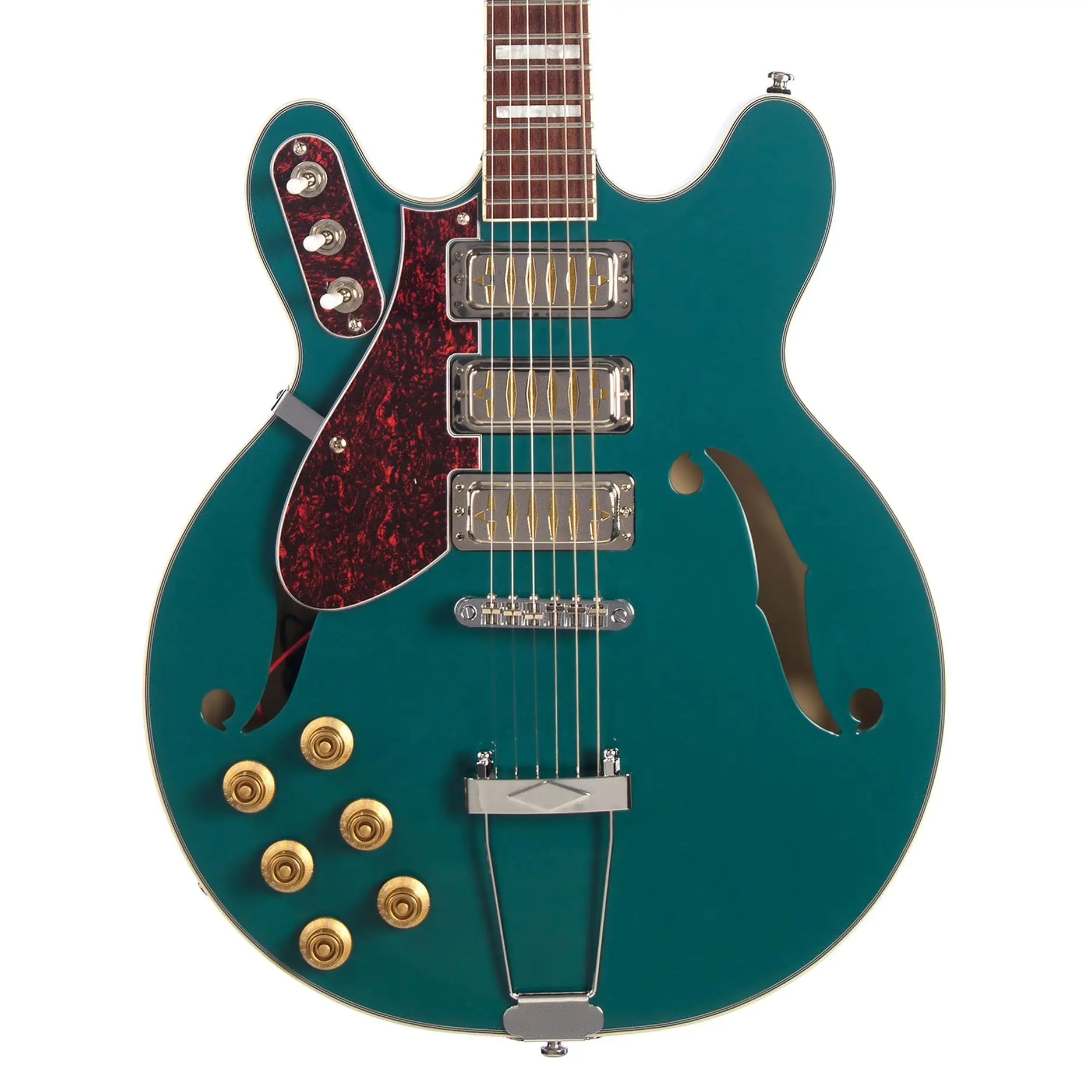 Airline Guitars H77 Vintage Teal Left Handed
