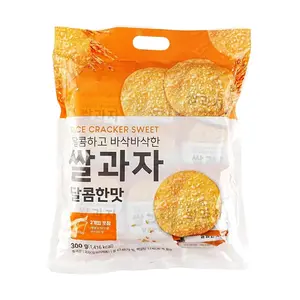 HOMEPLUS Korean Simpleplus Sweet Rice Crackers 300g - Healthy Snack for Kids & Adults, Gluten-Free, Non-GMO
