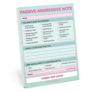 Passive Aggressive Nifty Note (Second Edition)