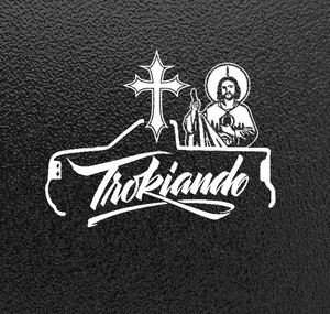 Trokiando y San Judas Tadeo Truck Vinyl Decal Sticker Waterproof High Quality