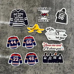 Show Me & I'll Show You Sticker, Off Campus Sticker, Hockey Romance Sticker, Garrett Graham Sticker, Off Campus Book, Ice Hockey Romance