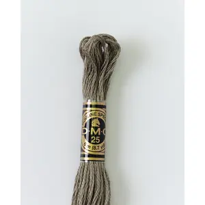 DMC Embroidery Stranded Thread - Six-Strand Embroidery Floss - 646 - Smoke grey