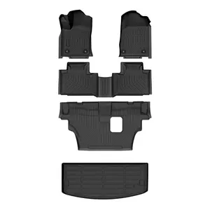 Depituu For Dodge Durango 2016-2026 (Only for 7 Seats) Floor Mats & Cargo Liners, All Weather Floor Mats,Waterproof Anti-slip Durable Floor Mats Car Accessories Autos Protector Automotive,auto accessories,car essentials,car accessories,trunk or treat car