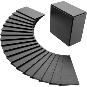 Welding Coupons, 2*4" Mild Steel Welding Kit, 11 Gauge Welding Plate DIY Cuboid, Welding Practice for MIG TIG Gas Arc Stick and Wirefeed (20 PCS)