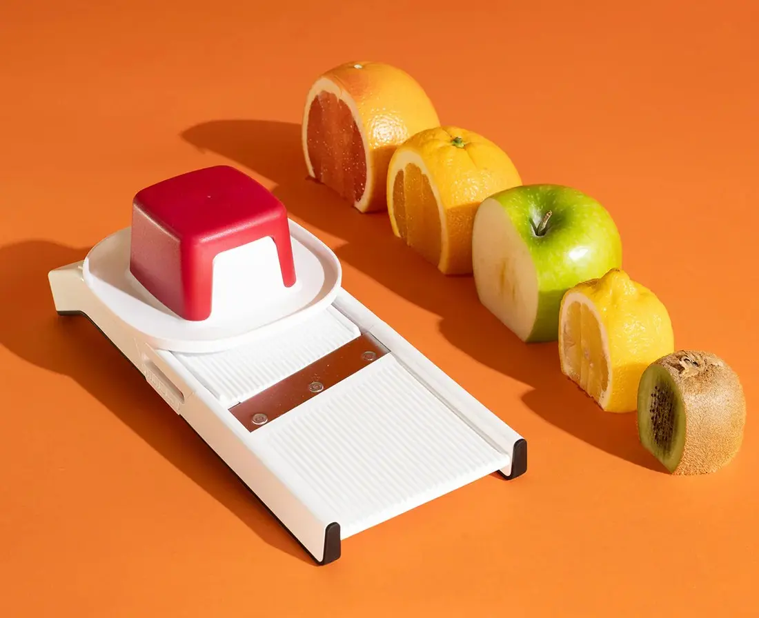 Junior Mandoline Slicer - Kitchen Utensil for Vegetable, Fruit Cutting