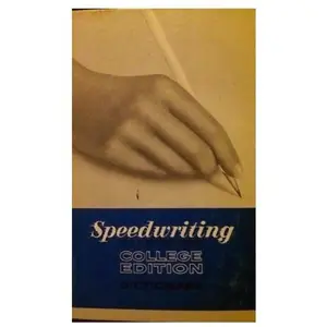 USED-Speedwriting: ABC Shorthand - College Edition - Dictionary by unknown author (Hardcover)