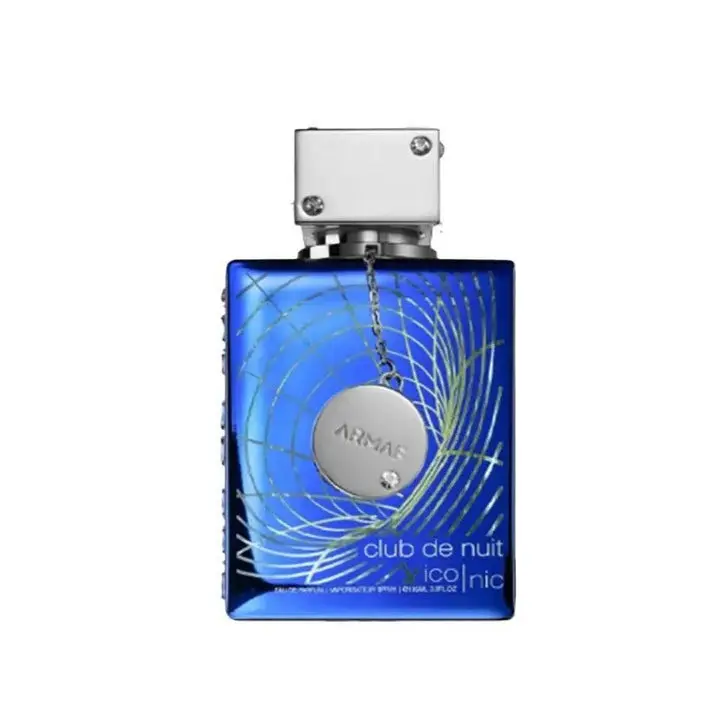 Armaf Club de Nuit Iconic Eau de Parfum, Woody Men's Fragrance with Jasmine, Lavender & Ginger Notes, 3.6 oz, Adults, Minty Fresh, Peppermint, Edp, 3 To 3.9 Fl Oz, Lemon, Alcohol Base, Single Bottle, Citrus Wood, Single Item