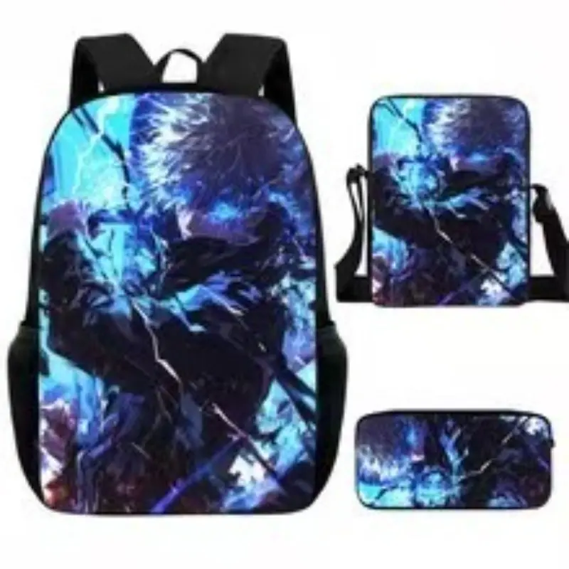 Jujutsu Kaisen Anime-Themed Backpack – Student Daypack, Laptop Bag, and Casual Rucksack