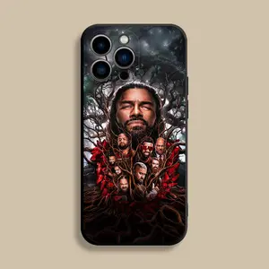 W-WWE R-Roman Reigns Phone Case For iPhone 17,16,15,14,13,12,Pro,Max,Plus,E,SE4,Air,Mini Black Soft Cover