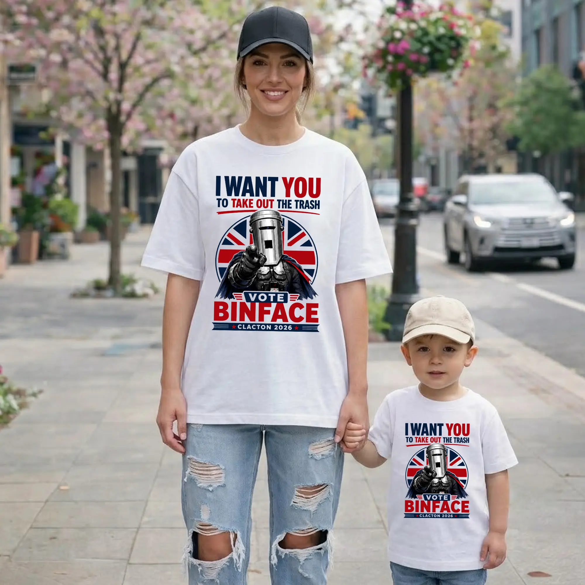 Youth & Adult Binface T-Shirt, Vote Binface Clacton By-Election Tee, Anti Farage Funny Binface T Shirt, Vote Binface Political Satire British Humour Gift