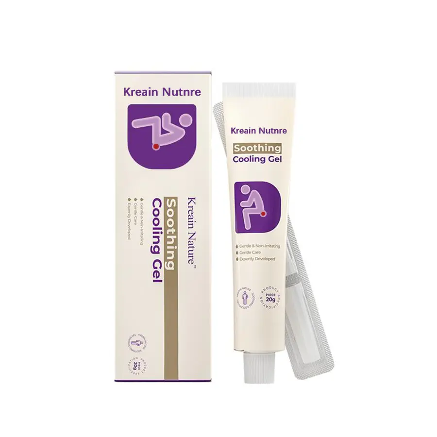 Professional Hemorrhoid Gel for Therapeutic Herbal Relief with Botanical Extracts, Prop 65 Safe Healthcare Formula with Centella Asiatica and Menthol, Therapy, Treatment, Centella Asiatica, Mineral Oil, Glyceryl Stearate, Carbomer, Menthol Extract, No, Si