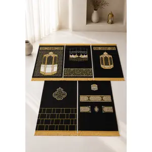 Lightweight Turkish Prayer Mat - Makkah Edition