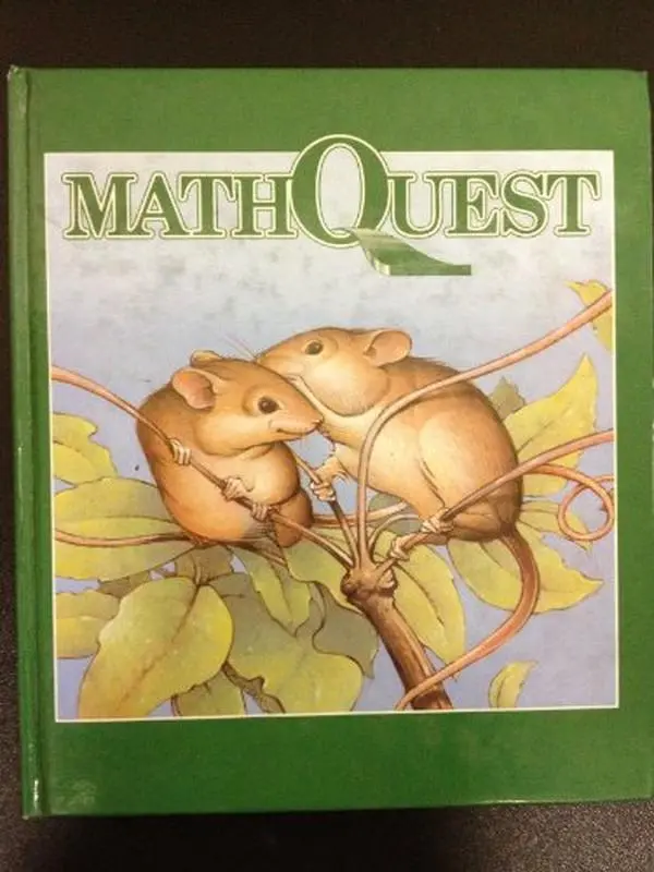 USED Book - Mathquest 4 Student's Edition by Brendan Kelly (Hardcover) - english