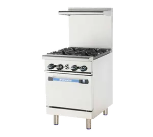 Turbo Air, TAR-4, Range, 24" Restaurant, Gas