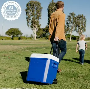 Igloo 60 QT Laguna Ice Chest Cooler with Wheels
