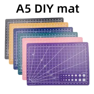 Multifunctional A5 Handmade Cutting Mat Board, Colorful Office Desktop Pad for DIY Crafts, Crafting, 1pc Multi-Purpose Craft Mat, Ideal for Art Projects