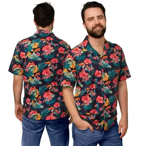 Guinness Toucan Floral Hawaiian Shirt for Men And Women, Funny Breathable & Comfortable Tropical Outfit, Perfect Gift for Him And Her,  Summer Vacation