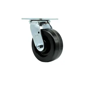 Service Caster MCM-SCC-30CS515-PHR-RWSEAL27 Replacement for McMaster Carr Caster 49915T12 - Swivel Top Plate Caster with 5 in. Phenolic Wheel with Raceway Seal - 600 lbs Capacity per Caster