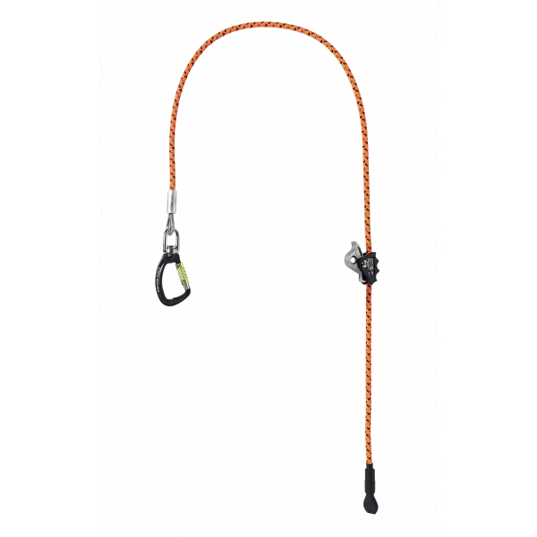 Courant Stiléo Climbing Lanyard - 12mm Polyester, Adjustable, Reversible, Equipped with Twister, Adjuster and Axxis TL, Flexible Grip for Tree Removal